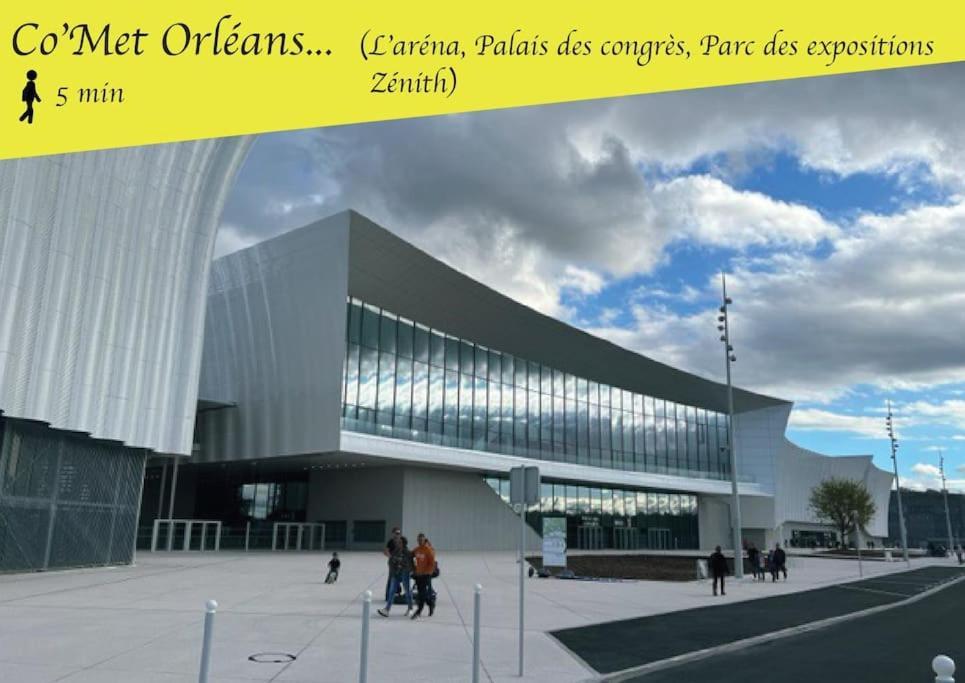 Maison Comet Avec Jardin Et Parking Orléans Kültér fotó