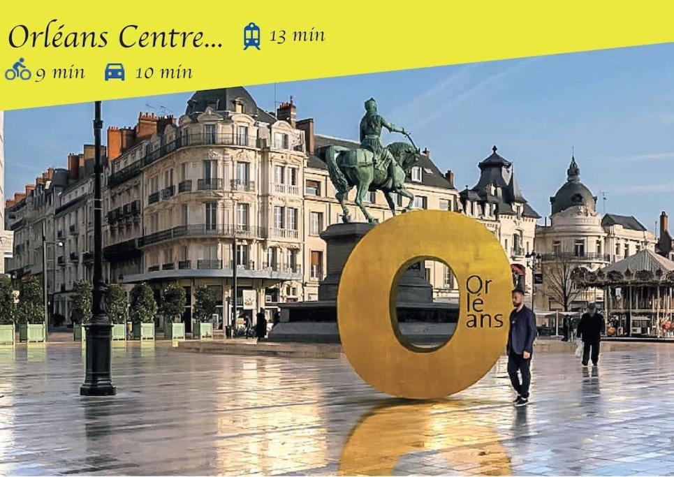 Maison Comet Avec Jardin Et Parking Orléans Kültér fotó